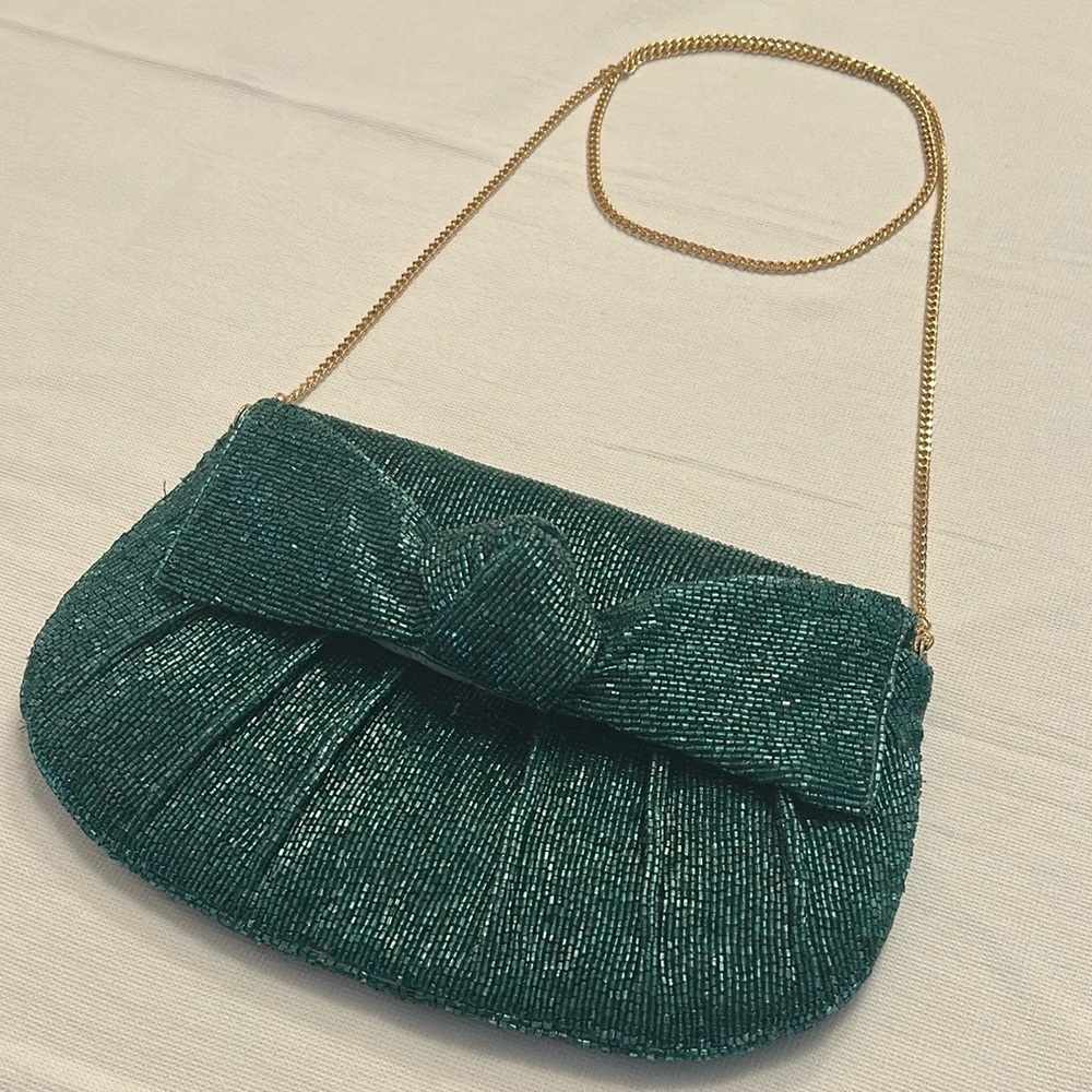 Maeve Anthropologie beaded purse
